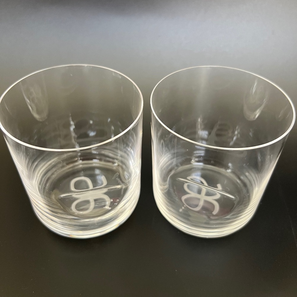 Tiffany & Co Wine/Rock Glasses- made for Arbonne
